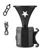 Bike Electric Horn High Decibel Multiple Modes Waterproof Rechargeable Easy Install Handlebar Bell