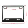 Copertura Targa Antiruggine Cornici Targa Moto 2 Fori Supporti Targa Cornice Targa