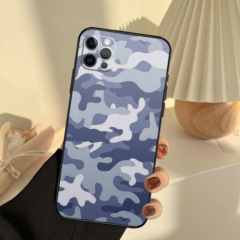

Army Military Camouflage Phone Case For iPhone 17 16 15 14 13 11 12 Pro Max 13 mini 15 16 Plus 16e 17 Air Cover Funda iPhone 17 Pro