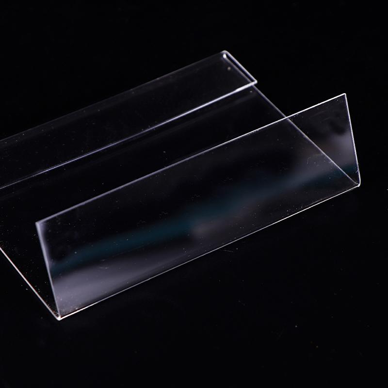 Transparent Acrylic Picture Frame Display Stand Desk Display Card Stand Price Tag Clip Sign Card Holder Stands