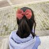 Korean Princess Pearl Bow Hair Clip for Girls - Fashionable Yarn DIY Headwear