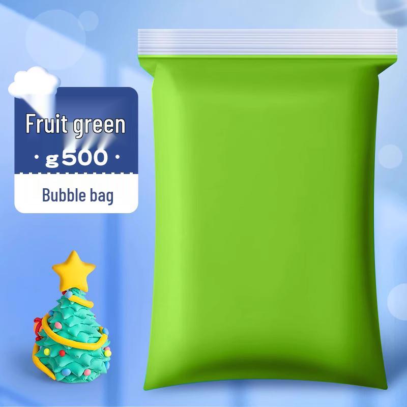 500-Piece Colored Clay Set: White Plasticine for Children, Odorless DIY Toys and Crafts