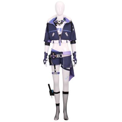 Collapse Star Dome Railway Cos Silver Wolf Cosplay Clothes Game Anime Stage Performance Silver Wolf Cosplay Clothes