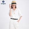 Navigare Women's Thin Sun Protection Short Sleeve Shirt