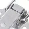 Stainless Steel 304 Toolbox Locking Latch Hasps Metal Toggle Catch Clasp Box Loaded Hinges Furniture Hardware Accessories