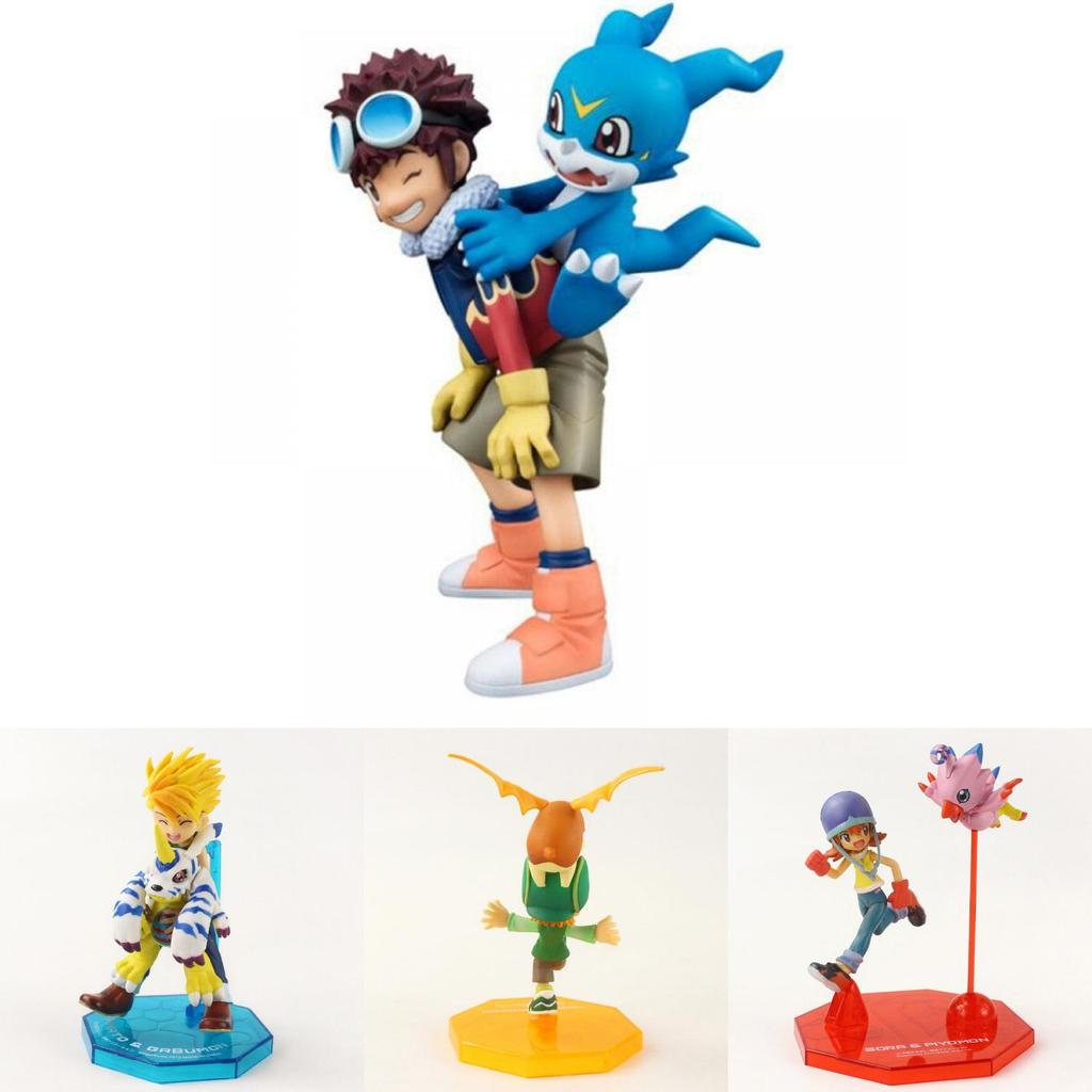 Premium Quality Digimon Digital Monster Action Figure Toys Yagami Taichi Agumon Collectible