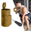 Magnetic Water Bottle Holder Gym Water Bottle Carrier Bag Pouch Sleeve with Phone Pocket Silicone Towel Buckle and Sling