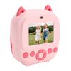 Kids Instant Print Camera 1080P 48MP HD Digital Camera AI Voice Thermal Printer with Selfie Timer Game Music