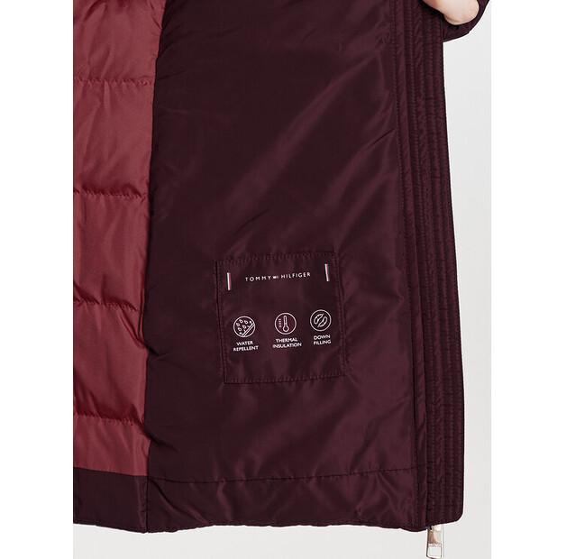 Tommy Hilfiger WW0WW43600 Purple Regular Fit Down Jacket