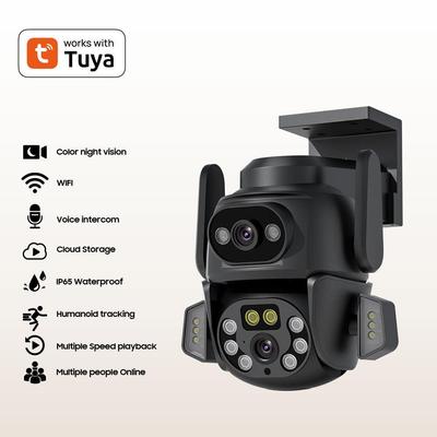 TUYA Dual-Screen HD Nachtsicht Drahtlose Überwachungskamera