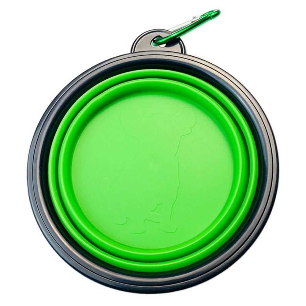 Boli pliabile pentru câini Boli portabile pentru călătorii pentru câini, extensibile pentru pisică, castron cu apă, pentru hrănire, bol din silicon pentru animale de companie, 350/1000 ml