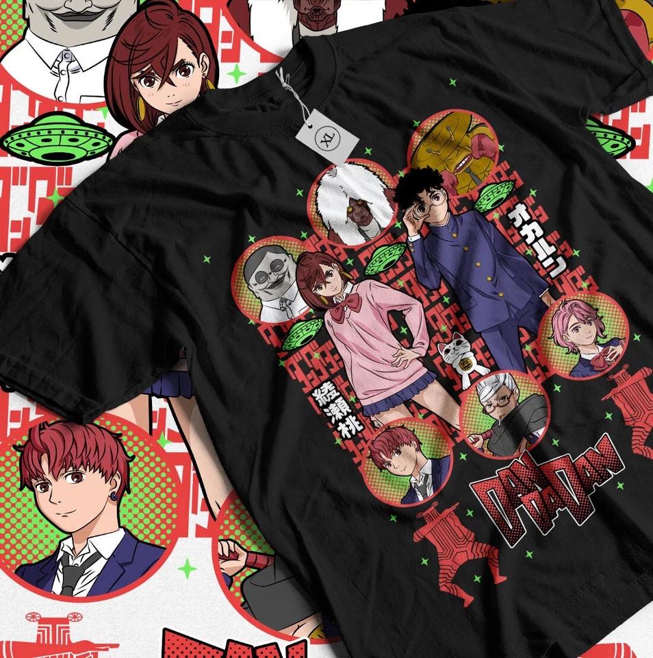 Tshirt Okarun Momo Ayase Okarun Exclusive Anime Gift Shirt Black S
