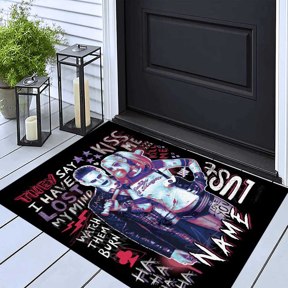 Warnermedia (5) Customize your name rug, office chair cushion, home bedroom living room gift.