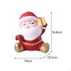 Christmas Decoration Piggy Bank Figurine Photo Prop Table Sculpture for Indoor Home Decor