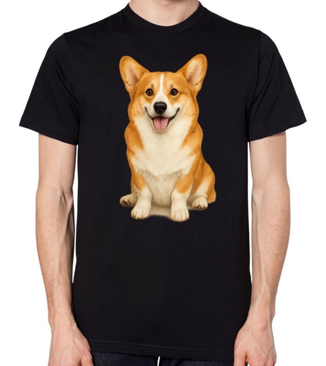 Welsh Corgi Dog T-Shirt XL