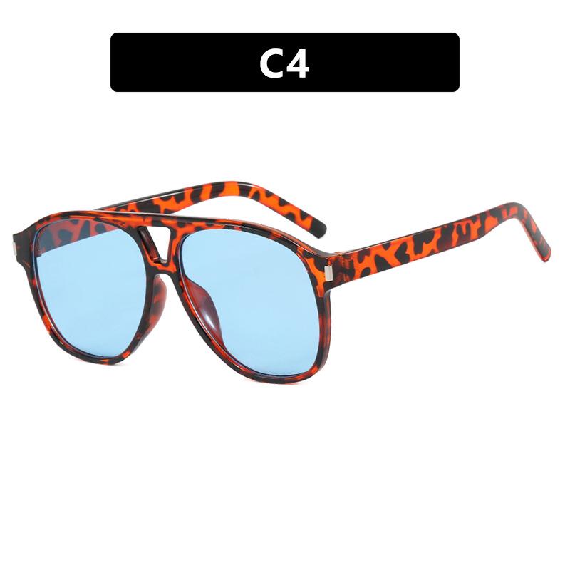 2024 Trendy Double-Bridge Frog-Shaped Retro Sunglasses for Women - Stylish Street-Style Sun Protection