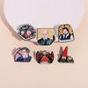 Anime Cartoon Characters Enamel Pin Comic Manga Girl Horror Movie Vampire Brooches Lapel Backpack Badge Jewelry Gift For Friends