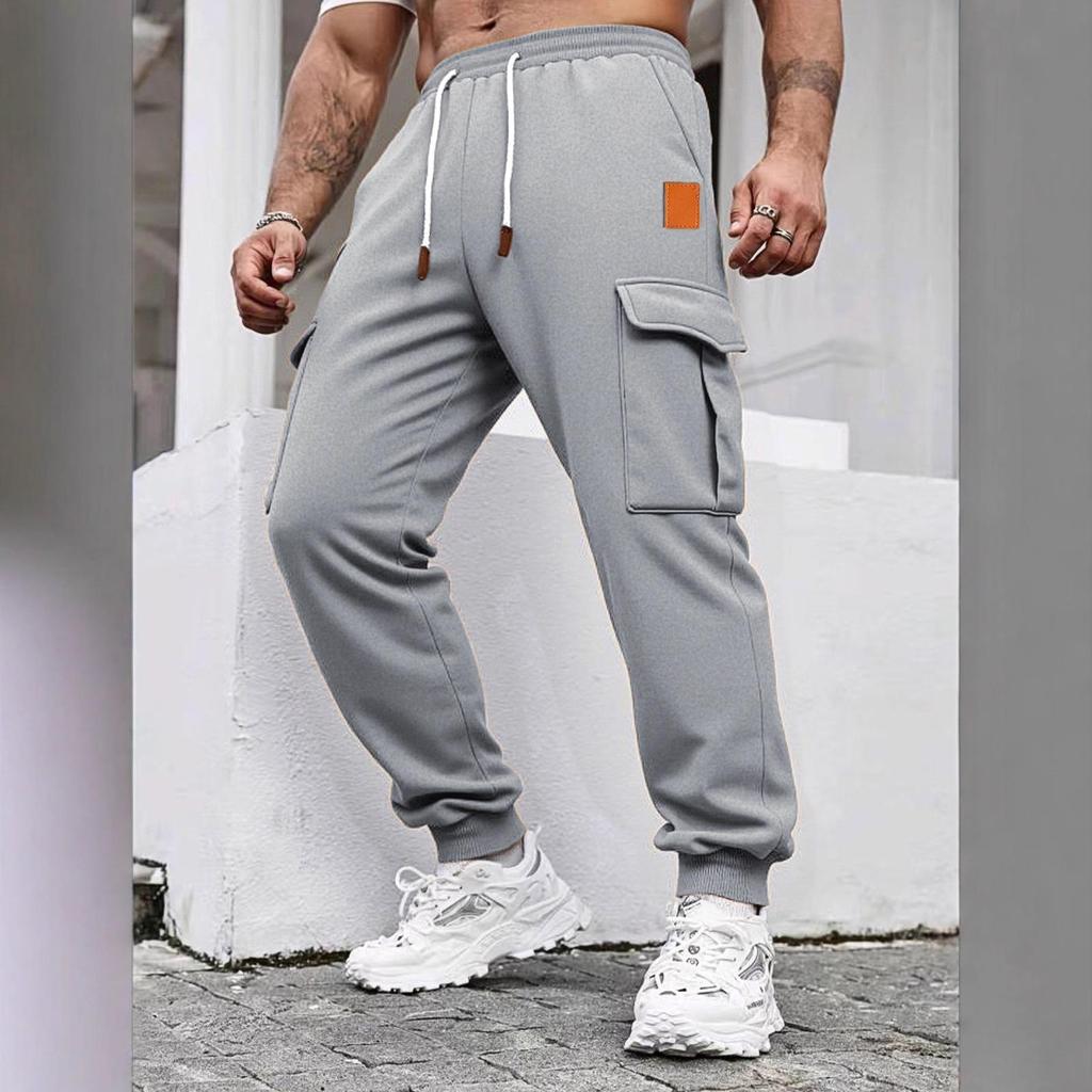 Men's Autumn-Winter Sports Casual Cargo Sweatpants