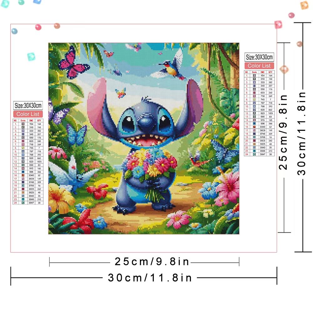 Diamond Mosaic Lilo Stitch Diamond Painting Stitch Rhinestones Picture Embroidery Cartoon New Arrival Handmade Hobby