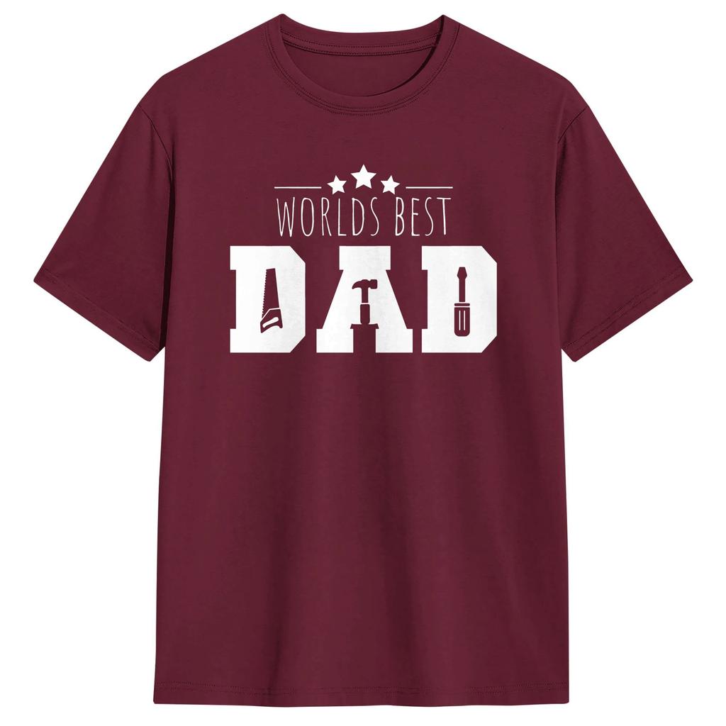 Fathers Day Tshirt Summer 100 Cotton Tshirts For Unisex Hip Hop Printed Tshirt Shortsleeve Aesthetic Clothing