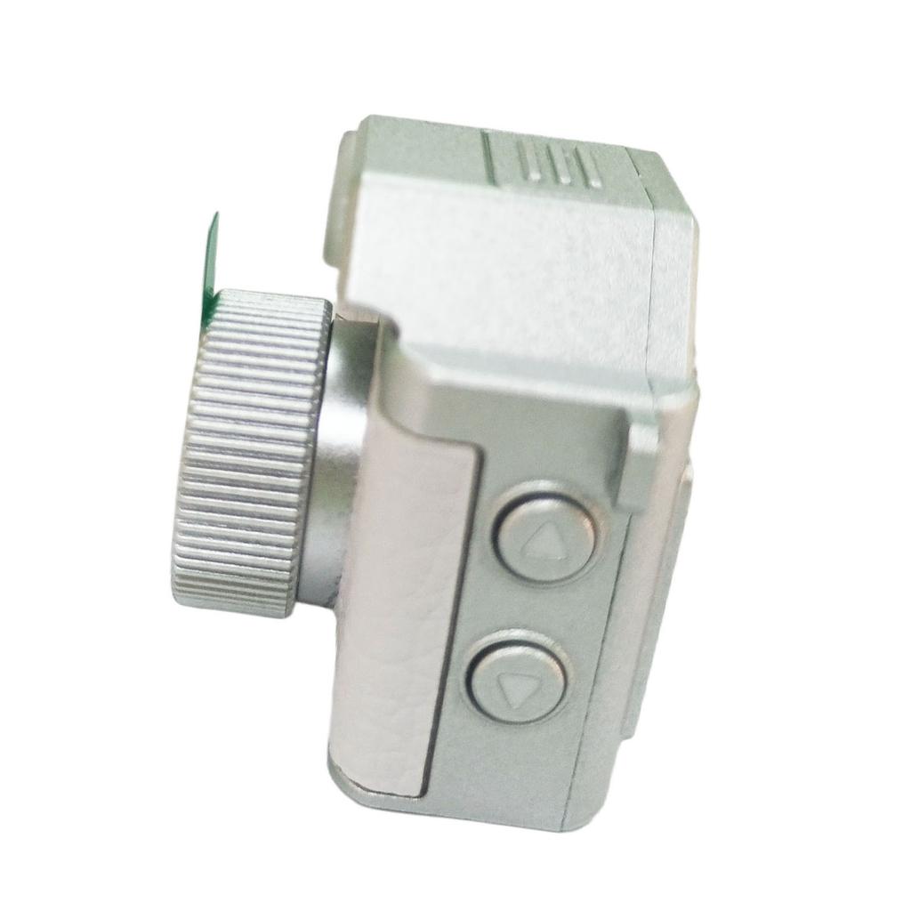 Tiny Keychain Camera Magnetic Mount 12MP 1080P Portable Retro Camera with 0.96 Inch Screen LED Fill Light for Video Recording