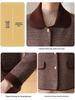 Stylish Autumn Knit Cardigan for Middle-aged and Elderly Women - 2025 Collection