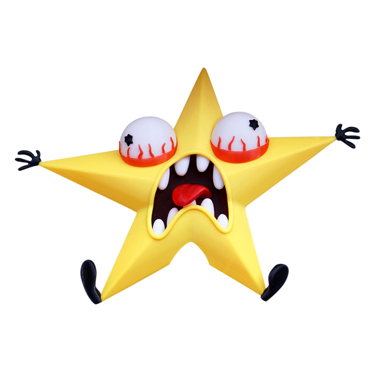 

3D-печатная звезда на макушку елки, рождественское украшение, орнамент One Size