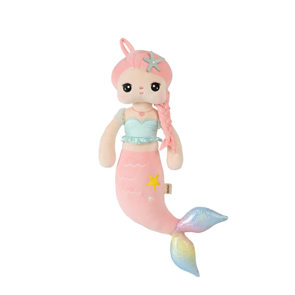 Non-Toxic Metoo Angela Mermaid Rabbit Plush Stuffed Doll Kids Birthday Toy Christmas Gifties For Children Personalized Toys