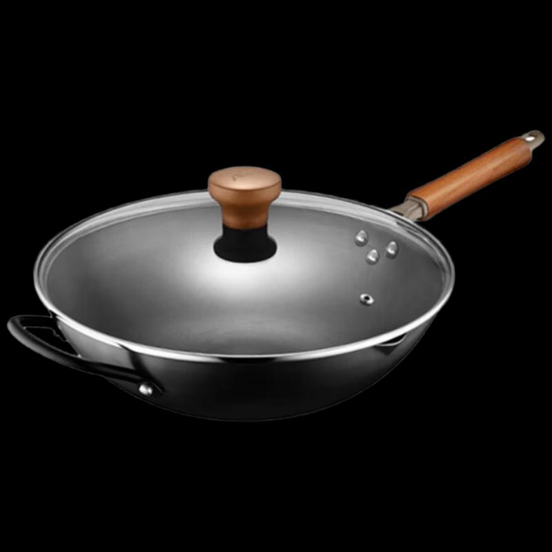 

ASD Japanese Style Refined Iron Wok, 34cm