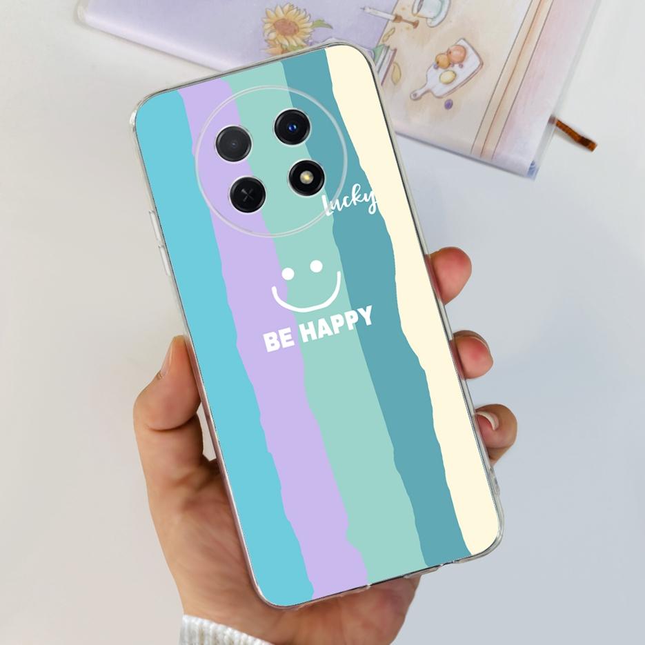 For Huawei Nova Y91 Case STG-LX1 STG-LX2 Cute Fashion Painted Cover Soft Slim Phone Case For Huawei Nova Y91 Y 91 NovaY91 Bumper