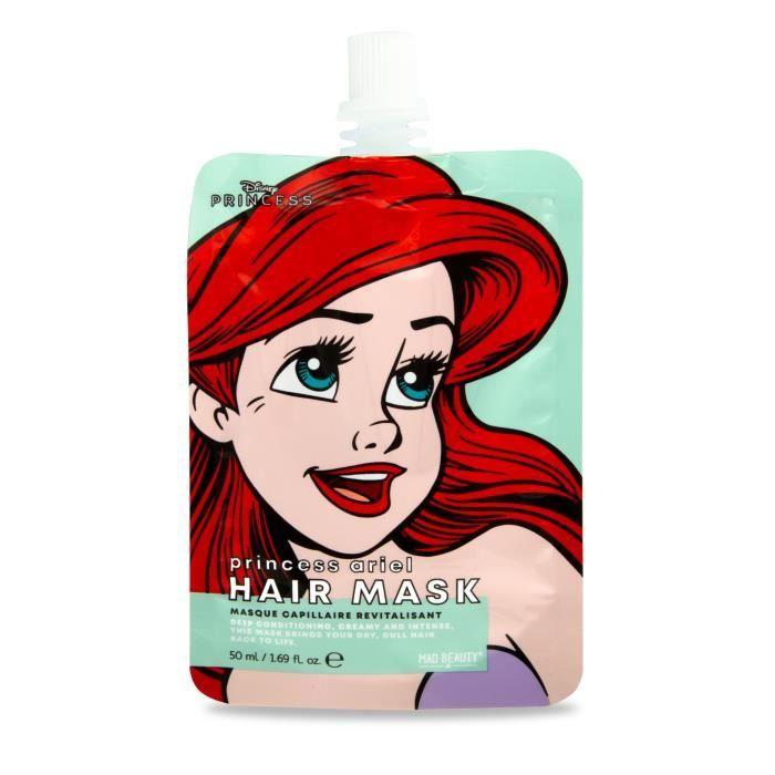 Mad beauty - disney masque capillaire revitalisant ariel - 50 ml