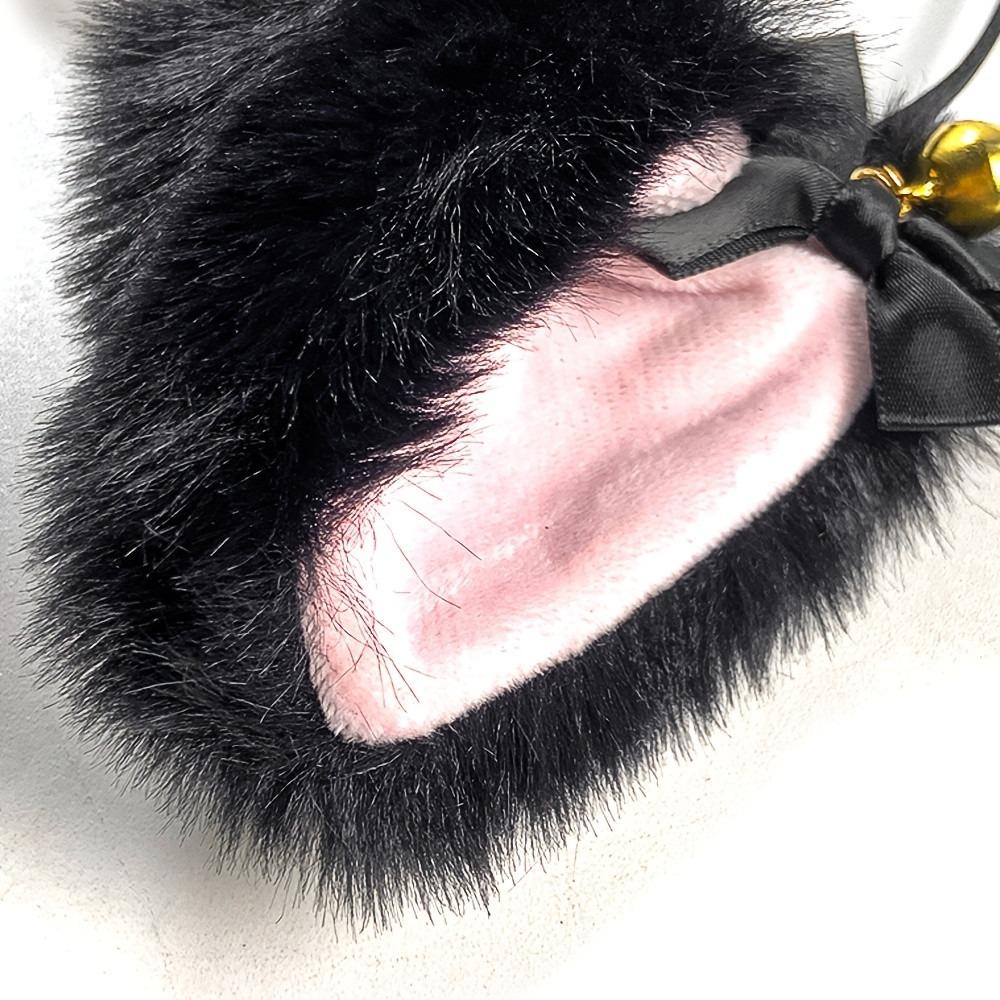 Furry Cat Ear Headband Sweet Lolita Ears Headwear Costume Headband Anime Headband Themed Parties