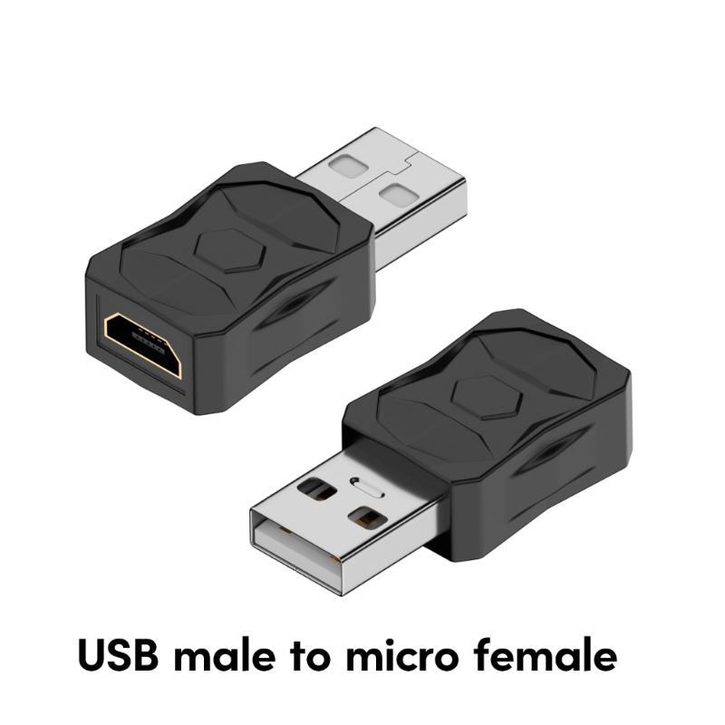 USB Male Female To Micro Mini USB Male Adapter Connector Micro USB Charger Adapter for Samsung Xiaomi Redmi Huawei Converter