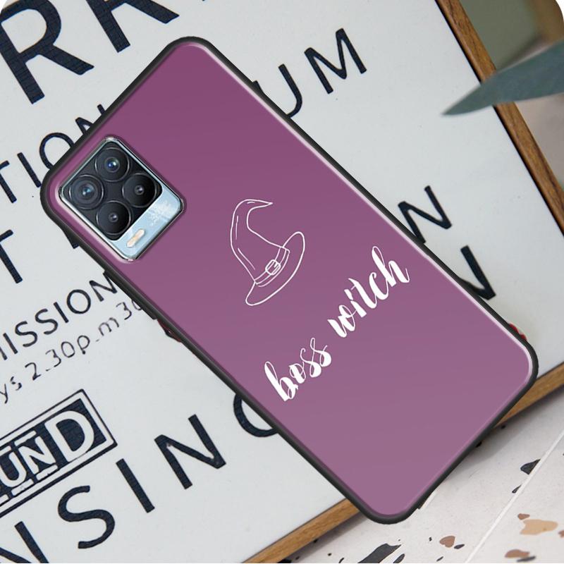 Carcasă din spate magică Witch Witchcraft pentru Realme 8i 8 Pro GT Neo 2 Master C15 C21 Coque pentru OnePlus 8T 9R Nord2 9 Pro