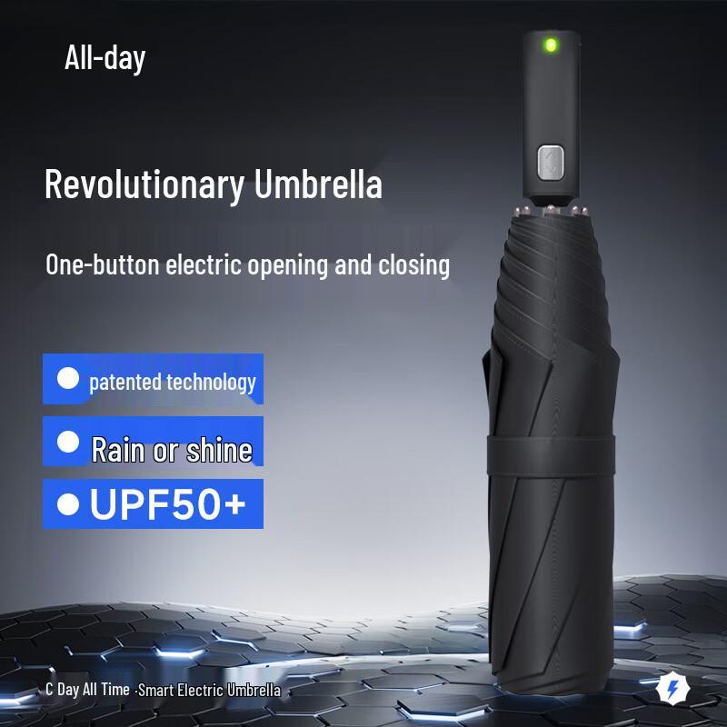 Smart Electric Automatic Sun & Rain Umbrella