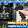 50000 RPM Cordless Air Duster Compressed Air Blower Vacuum Cleaner For Computer Laptop Keyboard Electronics Cleaning