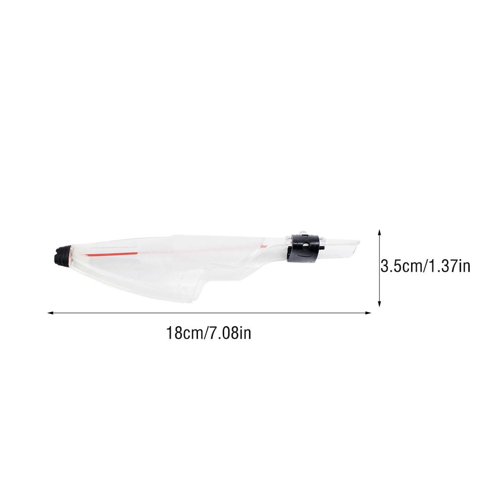 Transparent Fishing Rod Caps Guide Hood Sea Rod Hat Tackle Accessories Wear-resistant Tip Top Protector Wide Application