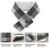Electric Hted Scarf USB Smart Neckerchief Washable Warm Neck Gaiter for Men Women