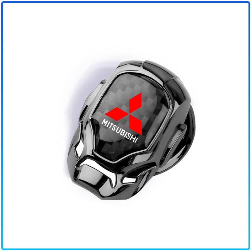 1Pcs Car One-Click Start Buttons Protective Cover Decoration For Mitsubishi Lancer 7 8 I200 Pajero Montero Sport Outlander ASX Mirage Eclipseefender