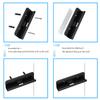 2 Pcs Tablet Wall Mount Fixed by Adhesive Or Screw Stabilizer Tablet Holder for Tablet/Mobile Phone/E-Reader/Remote Control
