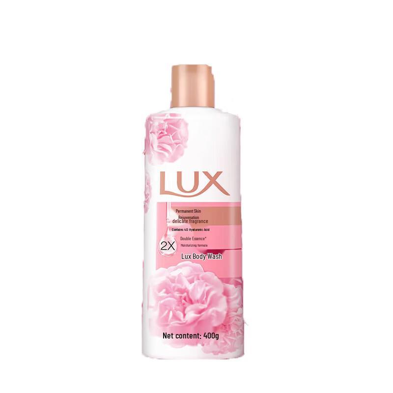 LUX Rose Scented Moisturizing Shower Gel