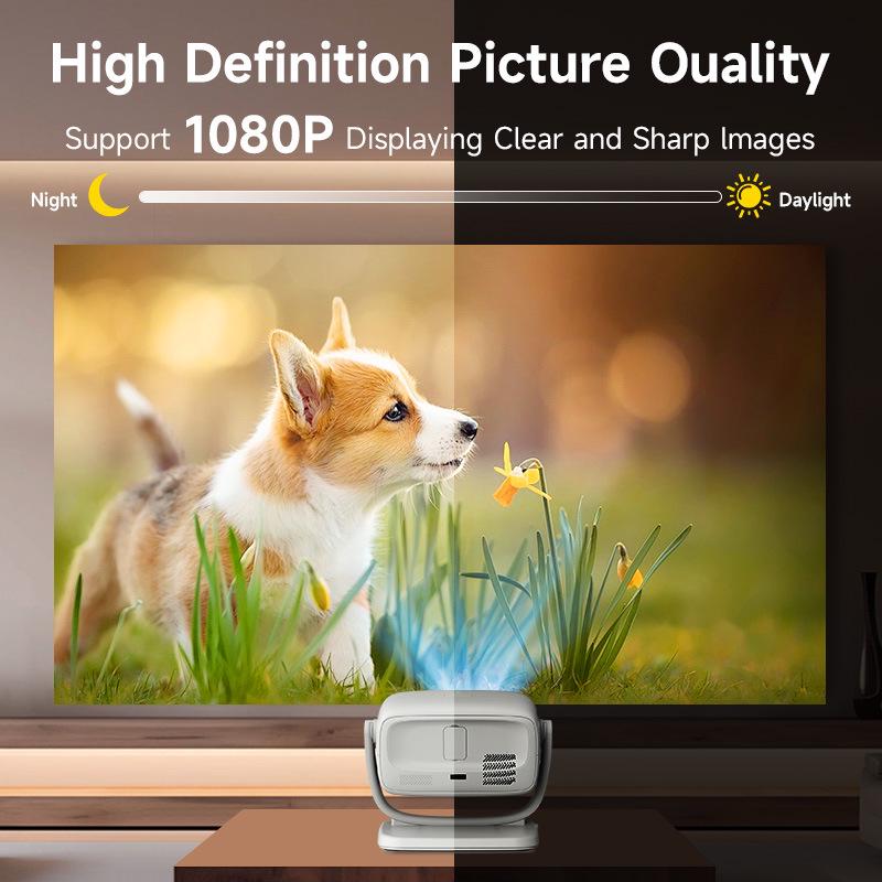 Ultra HD Portable Home Theater Projector with PTZ Functionality