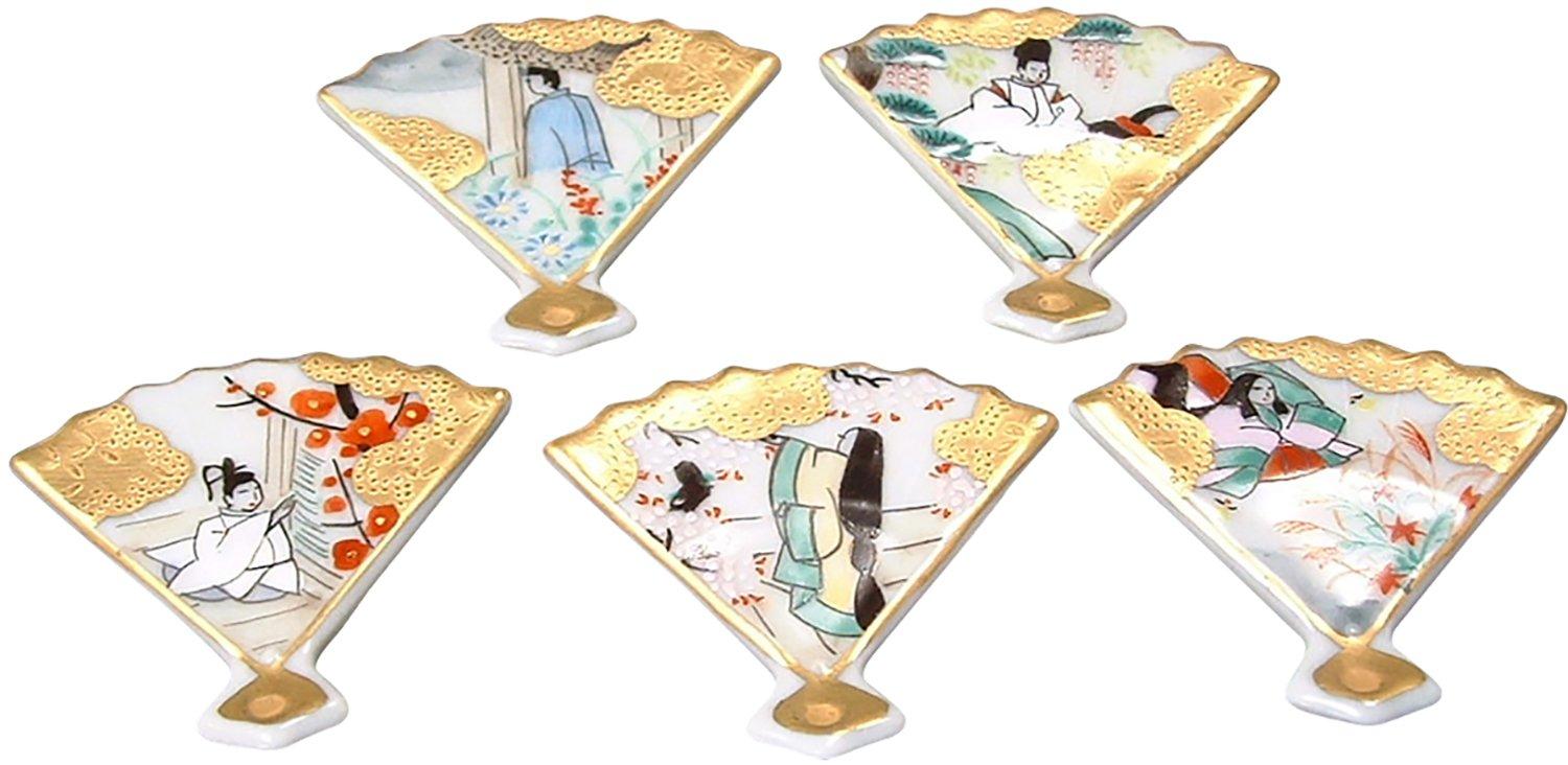 

Киотская посуда Киёмидзу подставка для палочек мульти 5 x Hozan печь Сказка о Гэндзи HHY302 набор деревянный 4.5 см (в коробке)