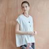 Maxza Mini HearT PrinT Loose FiT Cap Sleeve T shirT Zf08qb028na