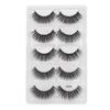 Lashie - Set mit 5 Paaren: Voluminöse Fox Eye Fake Lashes