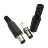 15Pcs for DC Power Plug 5.5x2.1mm for Dc Plug 5.5-2.1 Wire Type Standard Length 9mm for DC Male Plug Power Supply DIY fo