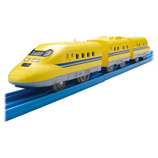 Takara Tomy 923 Series Doctor Train Toy for ages 3 and Meets toy safety standards and is ST mark Made of "Plarail ES-05 Yellow" up. certified. PLA.