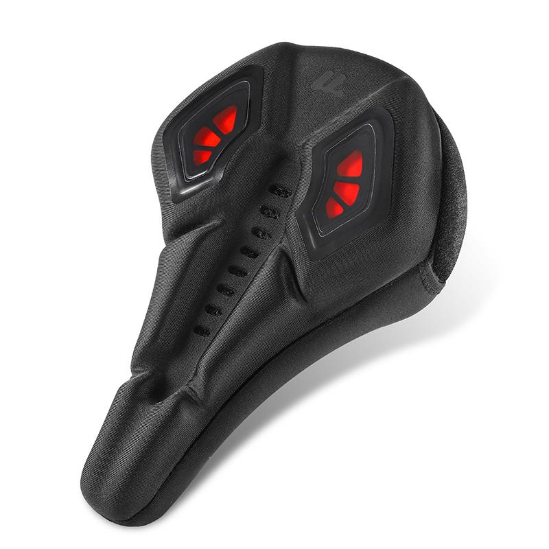 WEST BIKING YP0801222 Bike Saddle Cover Memory Foam + Silicone Breathable Bicycle Seat Cushion A