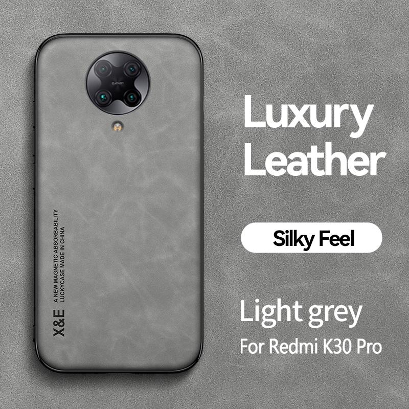 For Xiaomi Redmi K30S K30i K20 K30 Pro Case Luxury Leather Magnetic Car Holder Phone Case For Mi POCO X2 F2 M2 Pro Back Cover