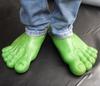 Fashion Funny Toe Slippers Ghost Shoe Flats Flip Flops Party Sandals Scary Green Christmas Costume Dress Accessories Halloween Shoes